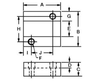 壓板組件定位板